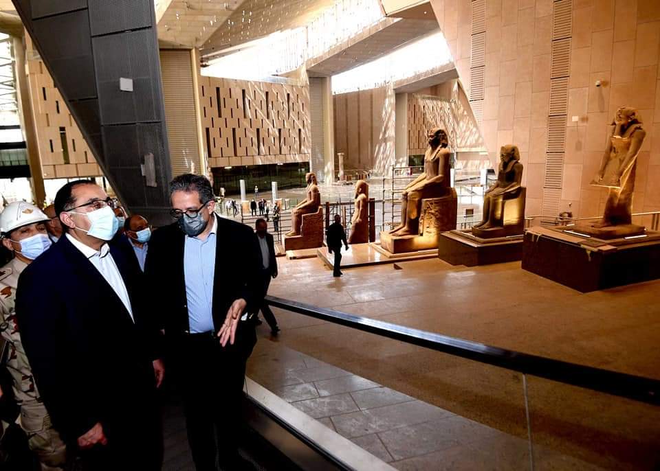 موعد افتتاح الدرج العظيم بالمتحف المصرى الكبير