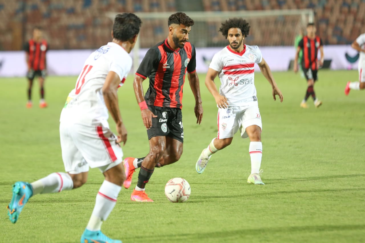 مباراة الزمالك والداخلية