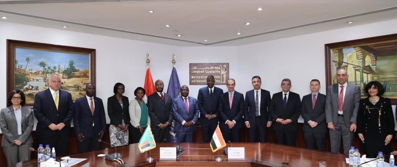 تعاون بين مصر وزامبيا في مجالات تكنولوجيا المعلومات