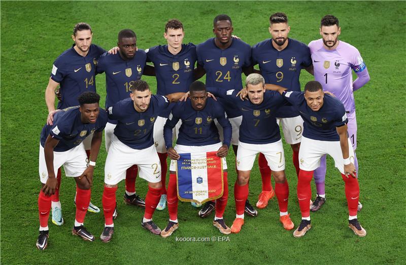 تشكيل فرنسا ضد بولندا اليوم في كأس العالم 2022 .. مبامي وجيرو في الهجوم