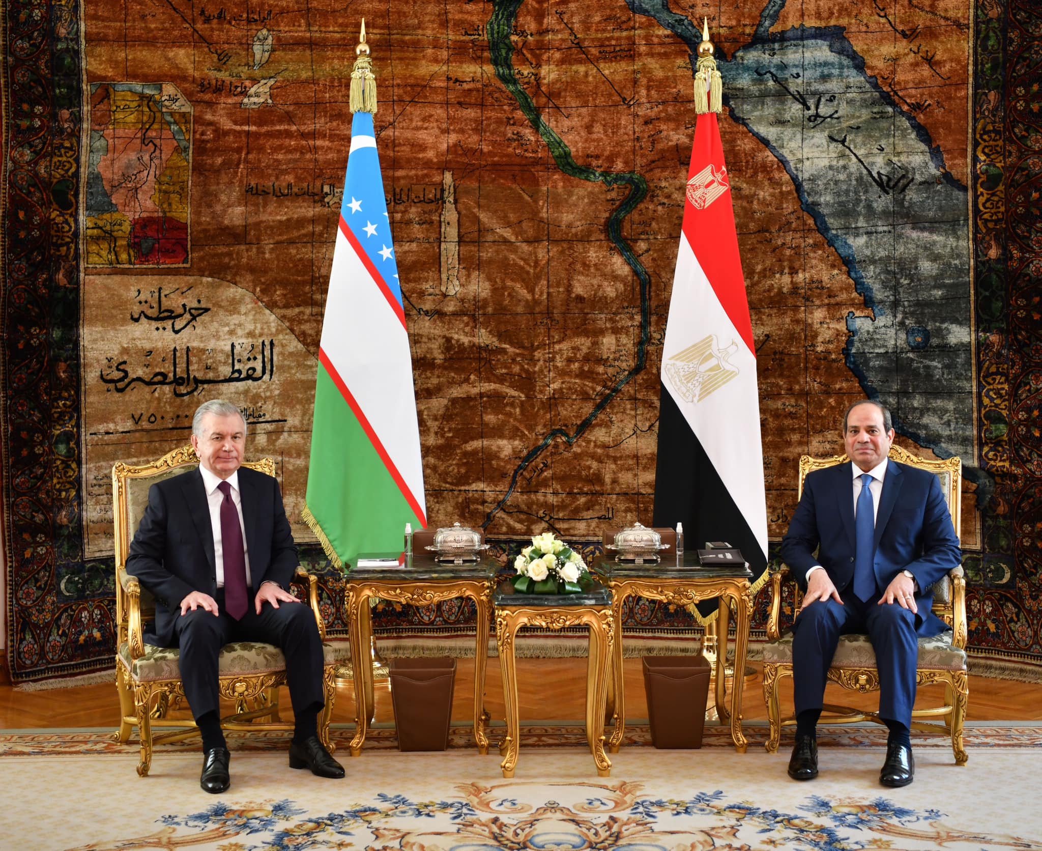 مصر وأوزبكستان تتفقان على تعزيز العلاقات الاقتصادية