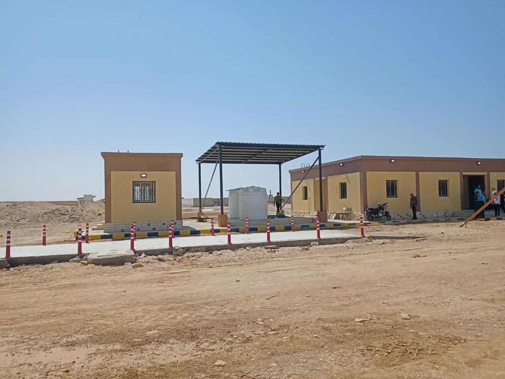محطة الفرز الأولي و المدفن الصحي الآمن في جنوب سيناء