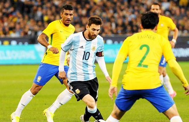 مباراة البرازيل أمام الأرجنتين