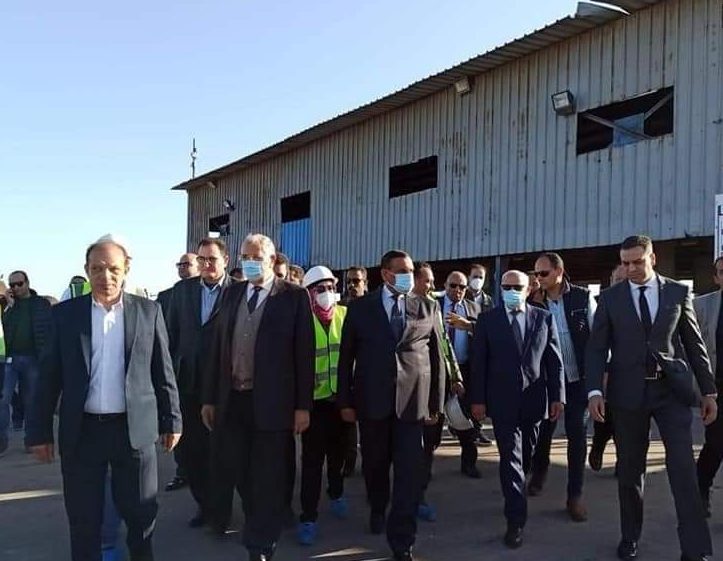 الوزراء يتفقدون مصنع تدوير القمامة في بورسعيد