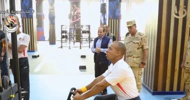 زيارة الرئيس السيسي إلى الأكاديمية العسكرية بالعاصمة الإدارية الجديدة