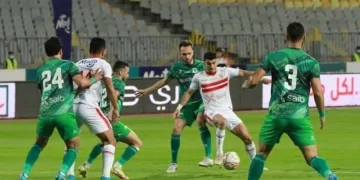 مباراة الزمالك والمصرى