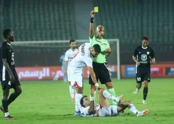 مباراة الزمالك والبنك الأهلي